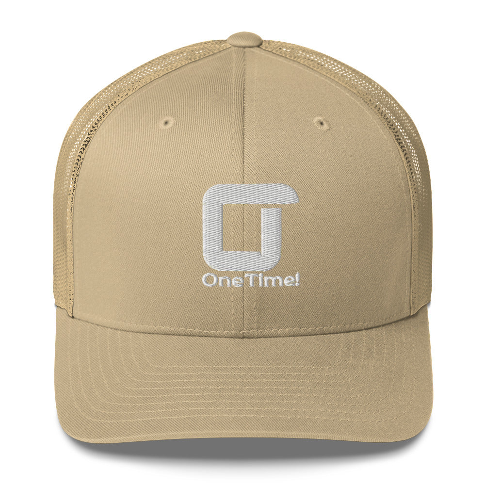 One Time! Trucker Cap